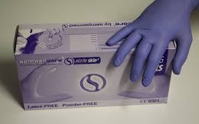 Rukavice Nitril a 200kom Sempercare - L