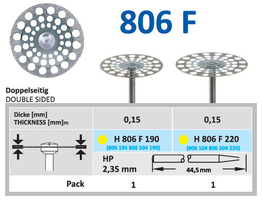 Dijamant šajbna obostrana - Horico