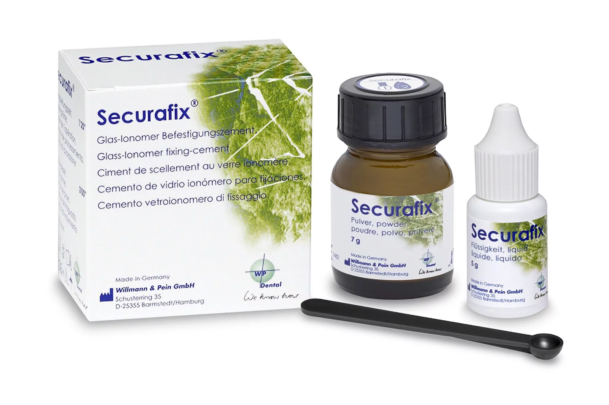 WP-Dental Glas ionomer za cementiranje - Securafix - 24g/10g