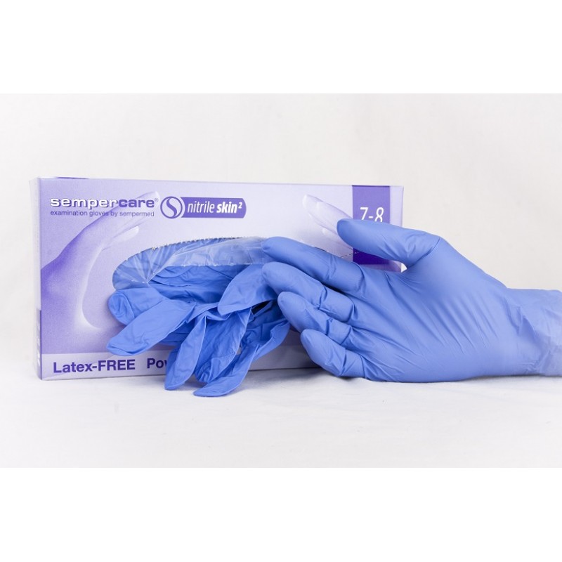 Rukavice Nitril a 200kom Sempercare - S