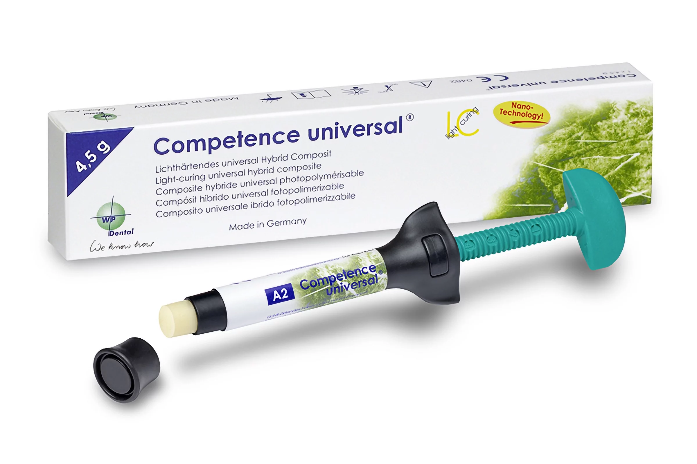 WP-Dental Mikrohibridni kompozit Competence - 4,5g - opaque A2